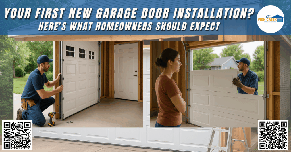 Your First New Garage Door Installation? Here's What Homeowners Should Expect - Fish Creek Garage Doors