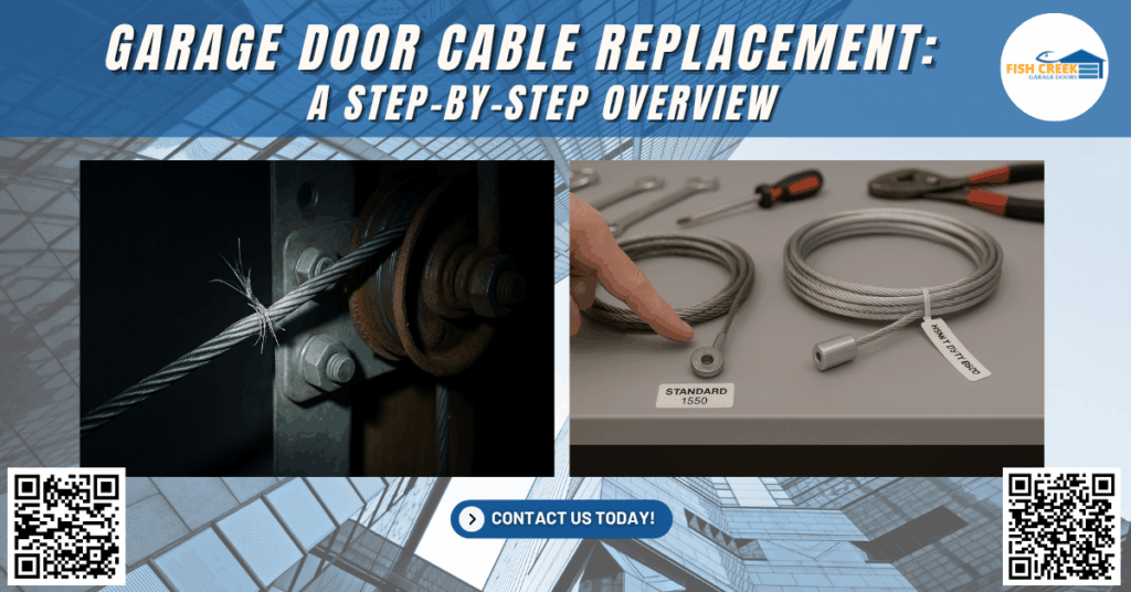 Garage Door Cable Replacement: A Step-By-Step Overview 8 Garage Door Cable Replacement: A Step-by-Step Overview - Fish Creek Garage Doors