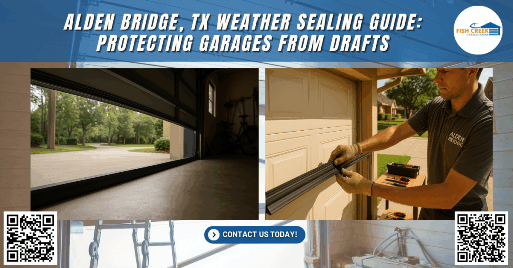 Alden Bridge, TX Weather Sealing Guide: Protecting Garages from Drafts - Fish Creek Garage Doors