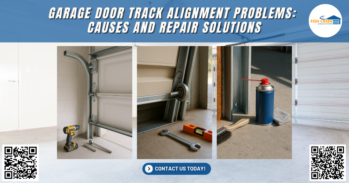 Garage Door Track Alignment Problems: Causes and Repair Solutions